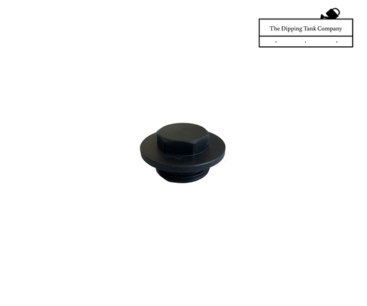 black bung to suit the dipping tank company's tanks